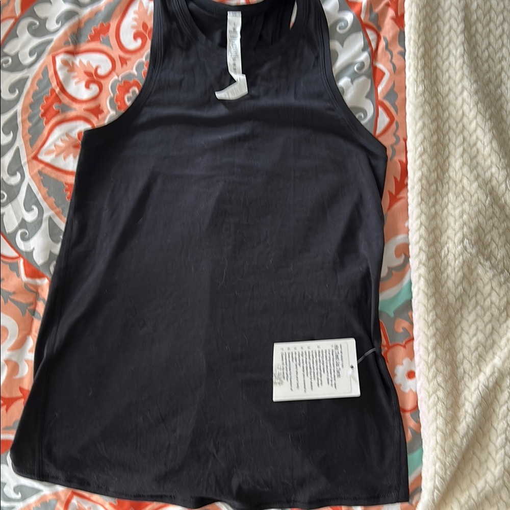 Lululemon Athletica Black Sleeveless Tank Top